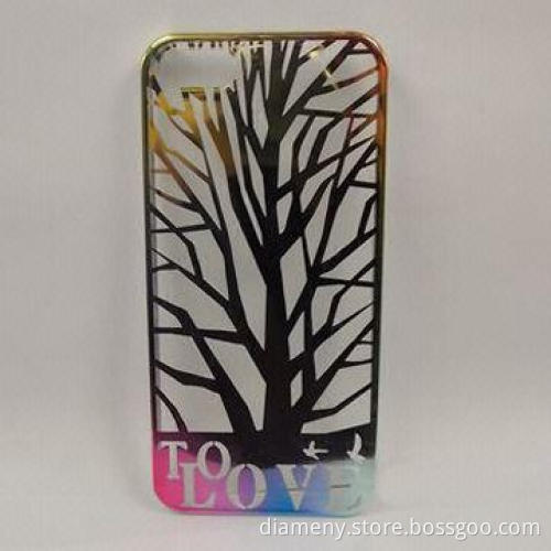 Tree Style Plated Case for iPhone